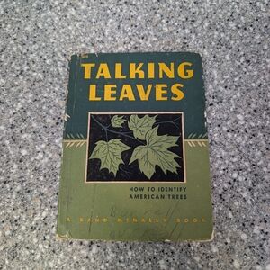 Vintage Book Talking Leaves How to Identify American Trees Rand McNally